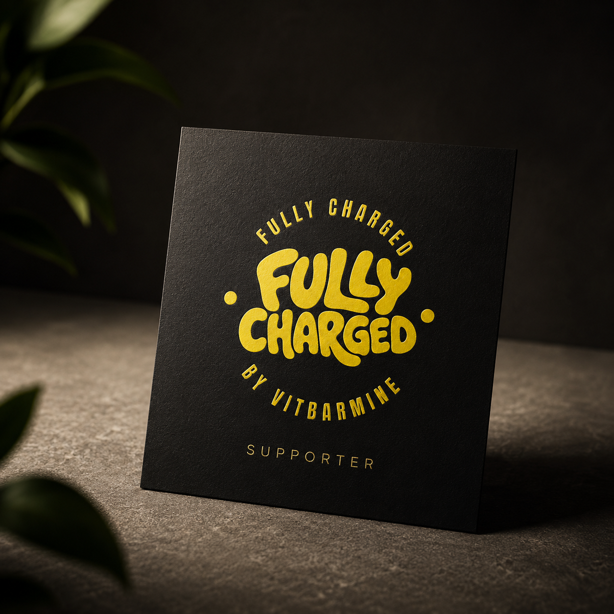 FULLY CHARGED SUPPORTER